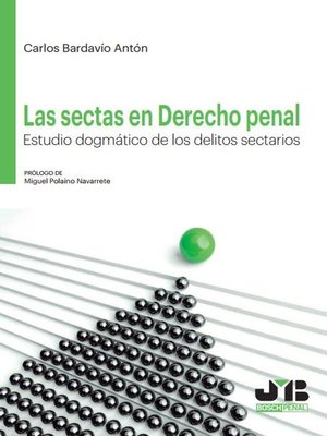 cover image of Las sectas en Derecho penal